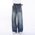 Fashion Brand Personalized Three-dimensional Cut Stitching Jeans Men Lootquake LLC