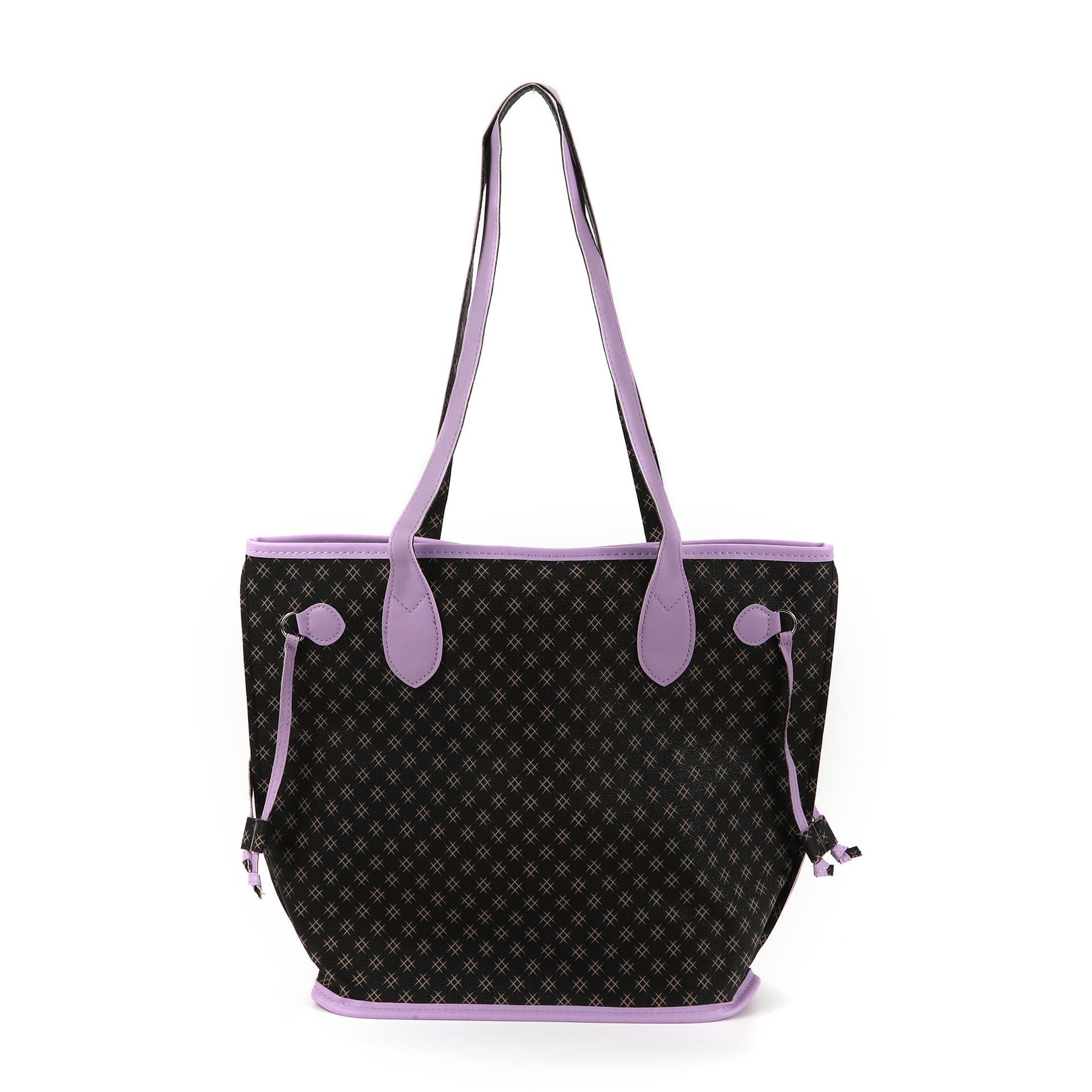 Ladies printed shoulder bag, versatile large capacity casual tote bag, big shoulder hobo bag - SJB-DIAMOND ELITES