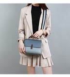 Cowhide leather tote bag shoulder purse leather crossbody strap 8853 - SJB-DIAMOND ELITES