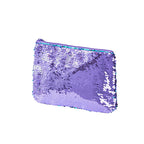 Mermaid sequined pencil case, two-color stationery storage bag, portable cosmetics change purse, small purse - SJB-DIAMOND ELITES
