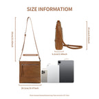 Women's multifunctional shoulder bag, retro popular messenger bag, large capacity small crossbody bag - SJB-DIAMOND ELITES