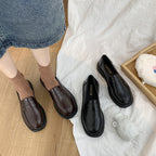 Surround Toe Leather Shoes Retro Western Loafers Style SH08210502 - SJB-DIAMOND ELITES