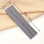European And American Hot Solid Color Hair Band High Elastic Sports