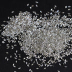 1061 Mini 1.5 * 3 rhombus zircon nail diamond, small flat bottom micro zirconium horse eye nail jewelry for press on nails
