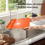 Oven Silicone Baking Tray Dustproof Cleaning Pad Barbecue Protective Pad Kitchen Gadgets Pi-Mart