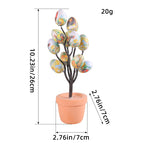 Cartoon Printed Egg Table Decorative Ornaments Pi-Mart