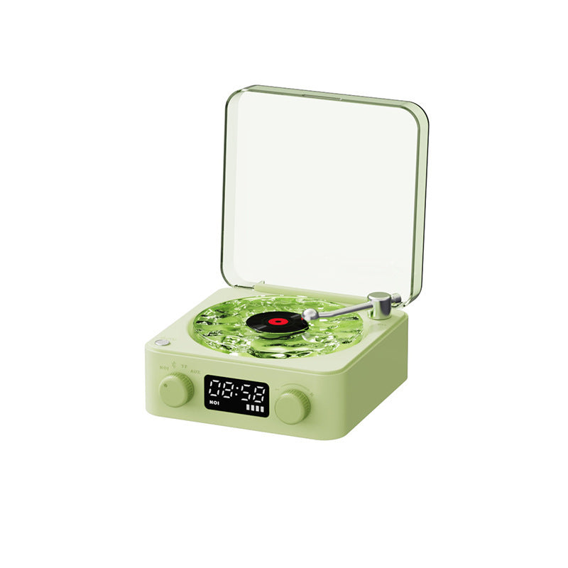 Retro Alarm Clock Bluetooth Speaker Wireless Pi-Mart