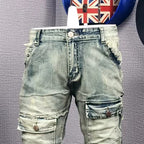 Men's Personality All-matching Fashion Casual Ripped Jeans Lootquake LLC