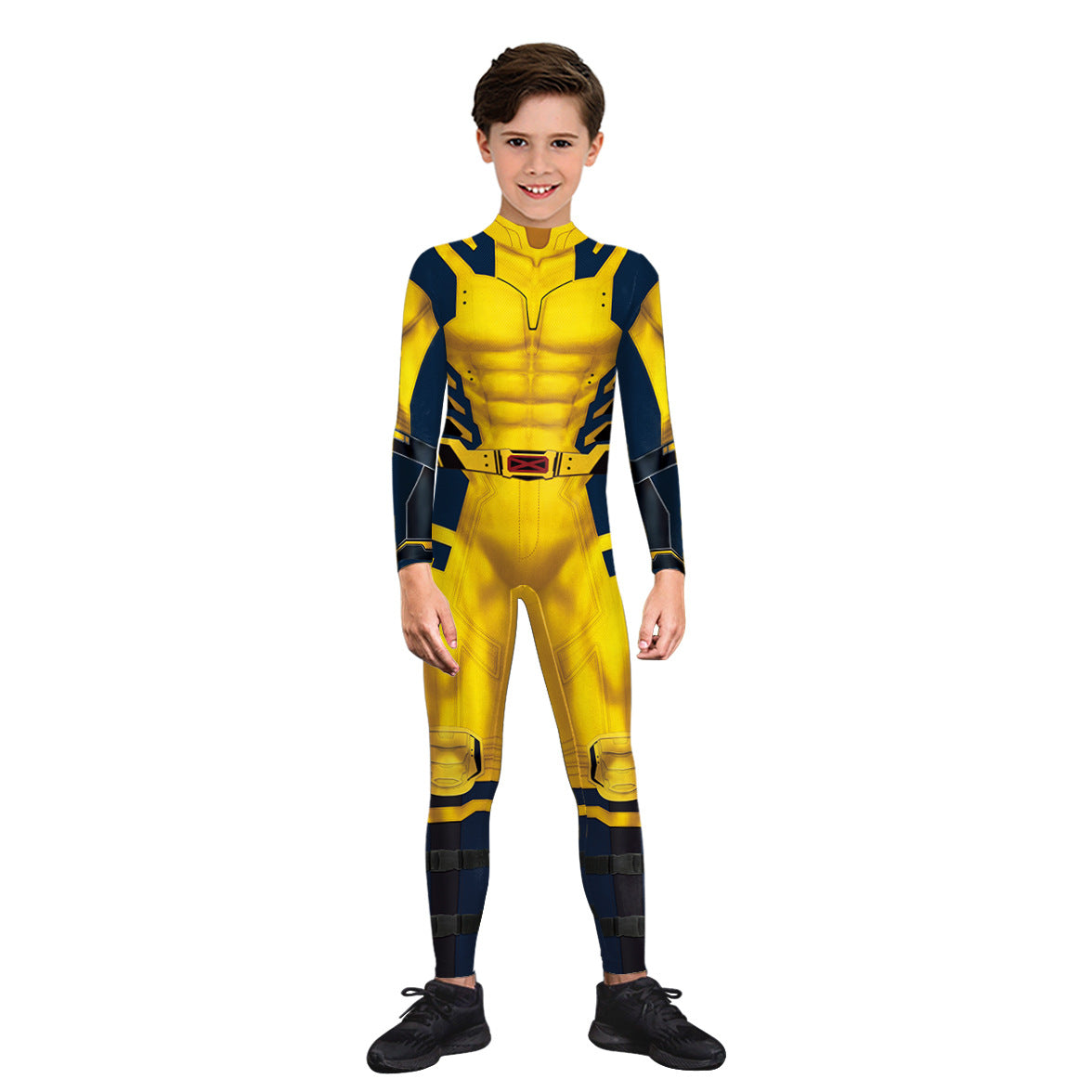 onepiece Halloween movie cos suit Deadpool 3 Wolverine costume playing suit printed jumpsuit - SJB-DIAMOND ELITES