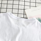 Letter Print Cotton T Shirt Fashion Brand Short Sleeve Tops Man Women Summer New Cool Tees Loose Men's Clothing - SJB-DIAMOND ELITES