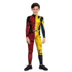 onepiece Halloween movie cos suit Deadpool 3 Wolverine costume playing suit printed jumpsuit - SJB-DIAMOND ELITES