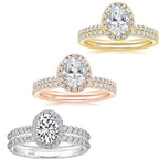 Silver Inlaid Zircon Princess Ring Pi-Mart