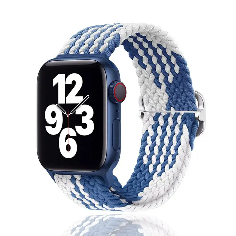 Metal Magnetic Buckle Nylon Braided Stretch Strap - SJB-DIAMOND ELITES