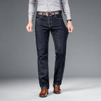 Loose Straight Business Washed Jeans Lootquake LLC