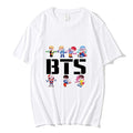Letter Print Cotton T Shirt Fashion Brand Short Sleeve Tops Man Women Summer New Cool Tees Loose Men's Clothing - SJB-DIAMOND ELITES