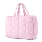 Travel toilet bag, with jewelry storage bag, hanging toilet bag, fluffy cosmetic bag, storage bag travel bag, makeup bag with compartments, - SJB-DIAMOND ELITES