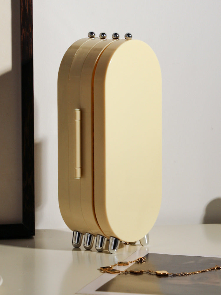Jewelry Storage Box Household Multi-functional Folding Pi-Mart