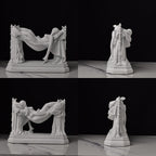 Classical Greek Goddess Statues - Small Artistic Figurines, Venus Sculptures for Office Bookcases and Living Room Decor Lootquake LLC
