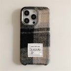 Niche Flannel Plaid Phone Case Pi-Mart