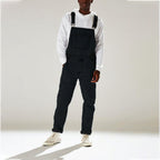 Suspender Pants Suspenders One-piece High Waist Men's Jeans Lootquake LLC