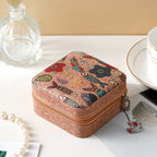 Retro Portable Travel Jewelry Storage Box, Jewelry Box, Compact Ring Storage Box, Jewelry Box, Sewing Box - SJB-DIAMOND ELITES