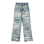 American Street Fashion Ripped Cool Loose Denim Trousers Lootquake LLC