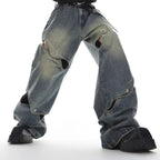 Spring And Summer Casual Wide Leg Hollow Baggy Pants Lootquake LLC