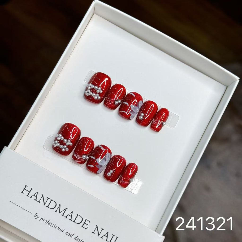 1031- Handmade press on nails fake nails removable