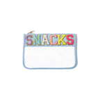 PVC transparent storage bag, embroidered letter cosmetic bag, wash storage towel embroidered file bag 2pcs, - SJB-DIAMOND ELITES