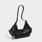 Stylish vintage zip pocket locomotive bag, shoulder bag, hobo bag casual, underarm bag - SJB-DIAMOND ELITES