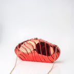 Acrylic Striped Minimalist Chain Banquet Bag, Evening Purse, Evening Bags for Women Formal, Clutch Purse, Clutch Purse Casual, - SJB-DIAMOND ELITES