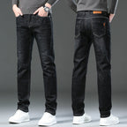 Men's Casual Loose Straight High Stretch Jeans Lootquake LLC
