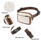 Women's Belt Bag – Mini Portable Crossbody Fanny Bag with Adjustable Shoulder Strap, Faux Leather Waist Bag for Travel & Sports – Stylish and Functional - SJB-DIAMOND ELITES