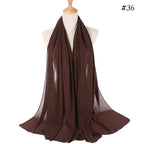 MH089 Pearl Chiffon Bubble Hijab Mariam's Collection