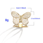 ‌Papillon Elegance Secure Hijab & Scarf Ring Hijab Decoration (MAC341)