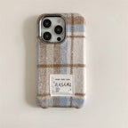 Niche Flannel Plaid Phone Case Pi-Mart
