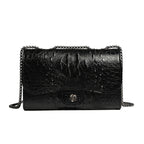 Crocodile Camellia Chain bag crossbody shoulder - SJB-DIAMOND ELITES