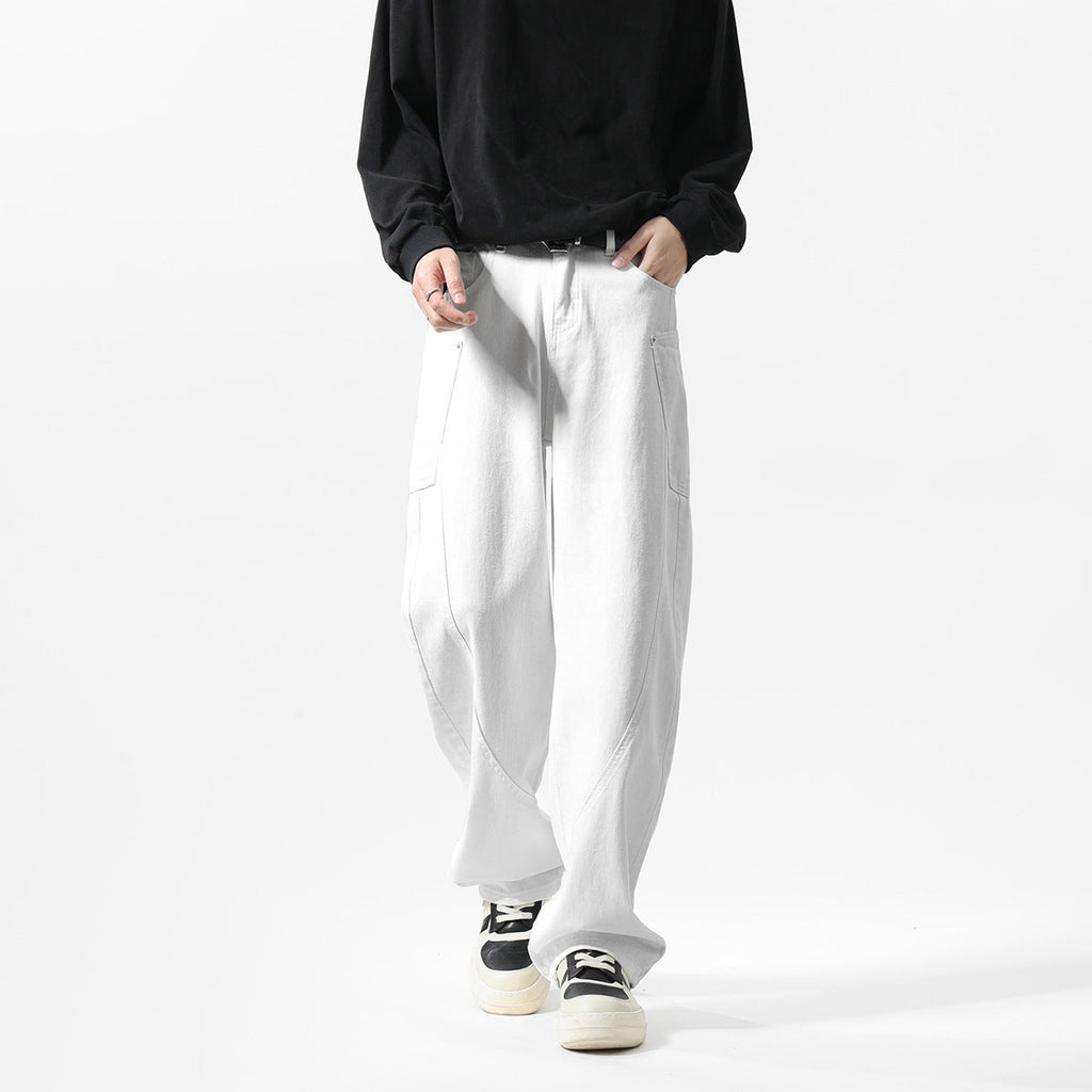 New Men's Matchet Pants Stitching Three-dimensional Design Trousers Lootquake LLC