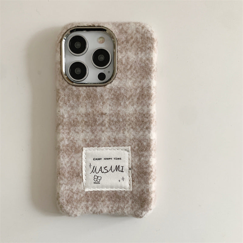 Niche Flannel Plaid Phone Case Pi-Mart