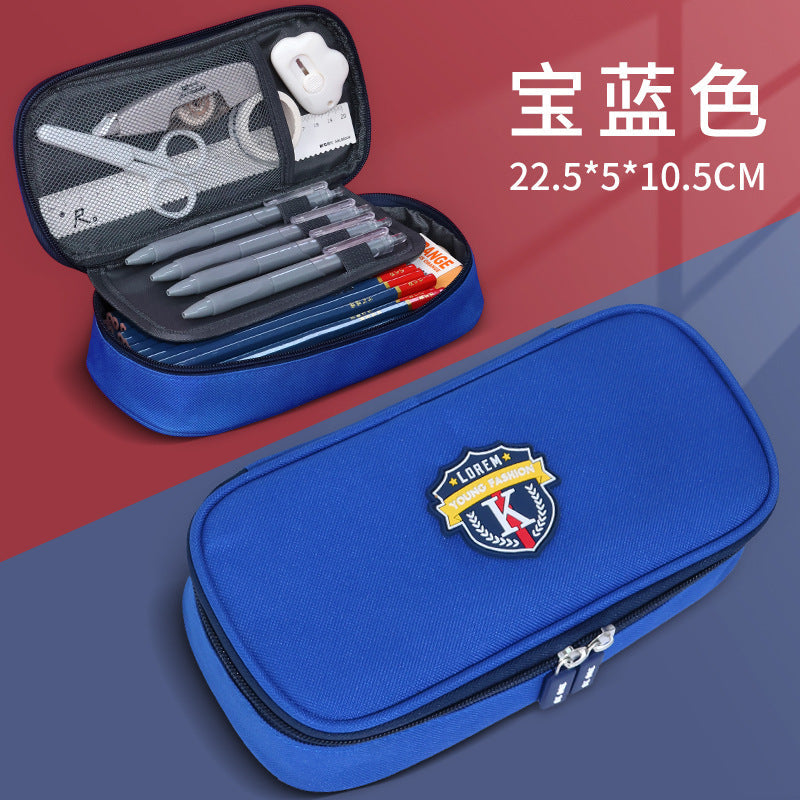 Large capacity multi-layer pencil case, primary school children's stationery box, pencil case, stationery storage bag - SJB-DIAMOND ELITES