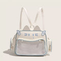 Cute transparent toddler purse, girls backpack pure cute, crossbody backpack for children teens - SJB-DIAMOND ELITES