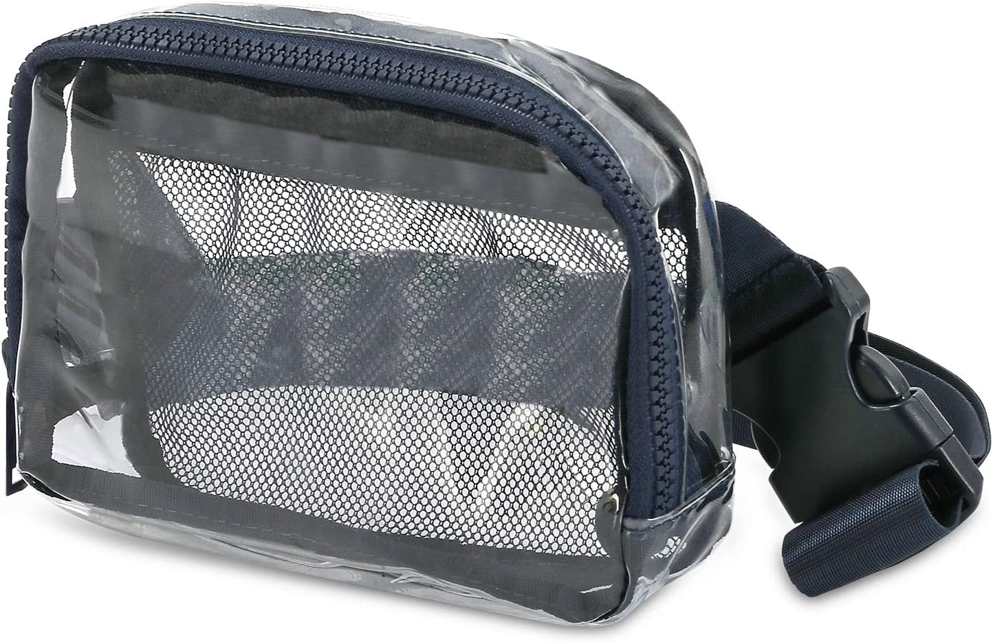 Waterproof Fanny Pack – Transparent Small Crossbody Belt Bag with Adjustable Shoulder Strap, Ideal for Festival, Hiking, Concerts, and Travel, Stadium Approved Waist Bag - SJB-DIAMOND ELITES