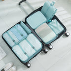 7Pcs a set of large-capacity travel bags, tote wet and dry separation fitness bags, suitcase seven-piece storage set, travel bag organizer - SJB-DIAMOND ELITES