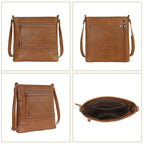 Women's multifunctional shoulder bag, retro popular messenger bag, large capacity small crossbody bag - SJB-DIAMOND ELITES
