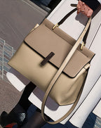 Trend large-capacity purse genuine leather shoulder bag tote crossbody - SJB-DIAMOND ELITES