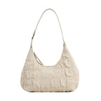 small shoulder bag cream puff bag pleated bag hobo - SJB-DIAMOND ELITES