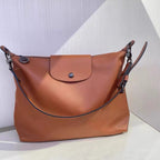 Hobo Underarm bag, boho grey women's bag, Crossbody shoulder bag, large capacity versatile women's hobo bag