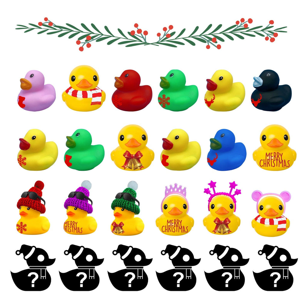 Dowmoo Christmas Rubber Duck Advent Calendar Pi-Mart
