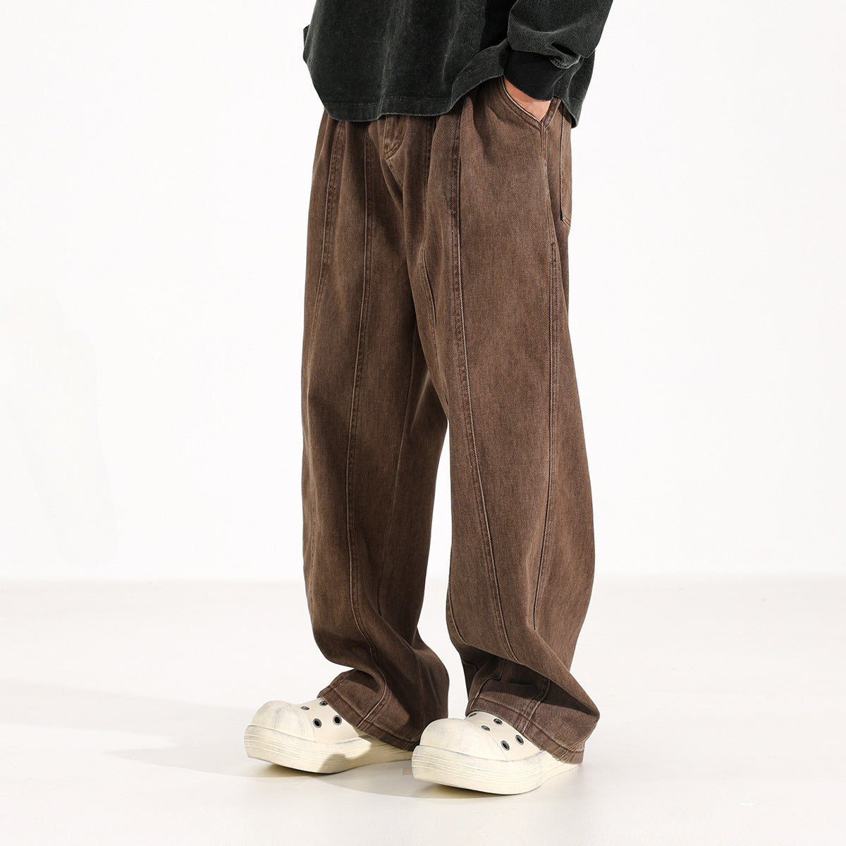 Maillard American Retro Drooping Straight Jeans Lootquake LLC