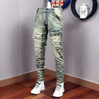 Men's Personality All-matching Fashion Casual Ripped Jeans Lootquake LLC